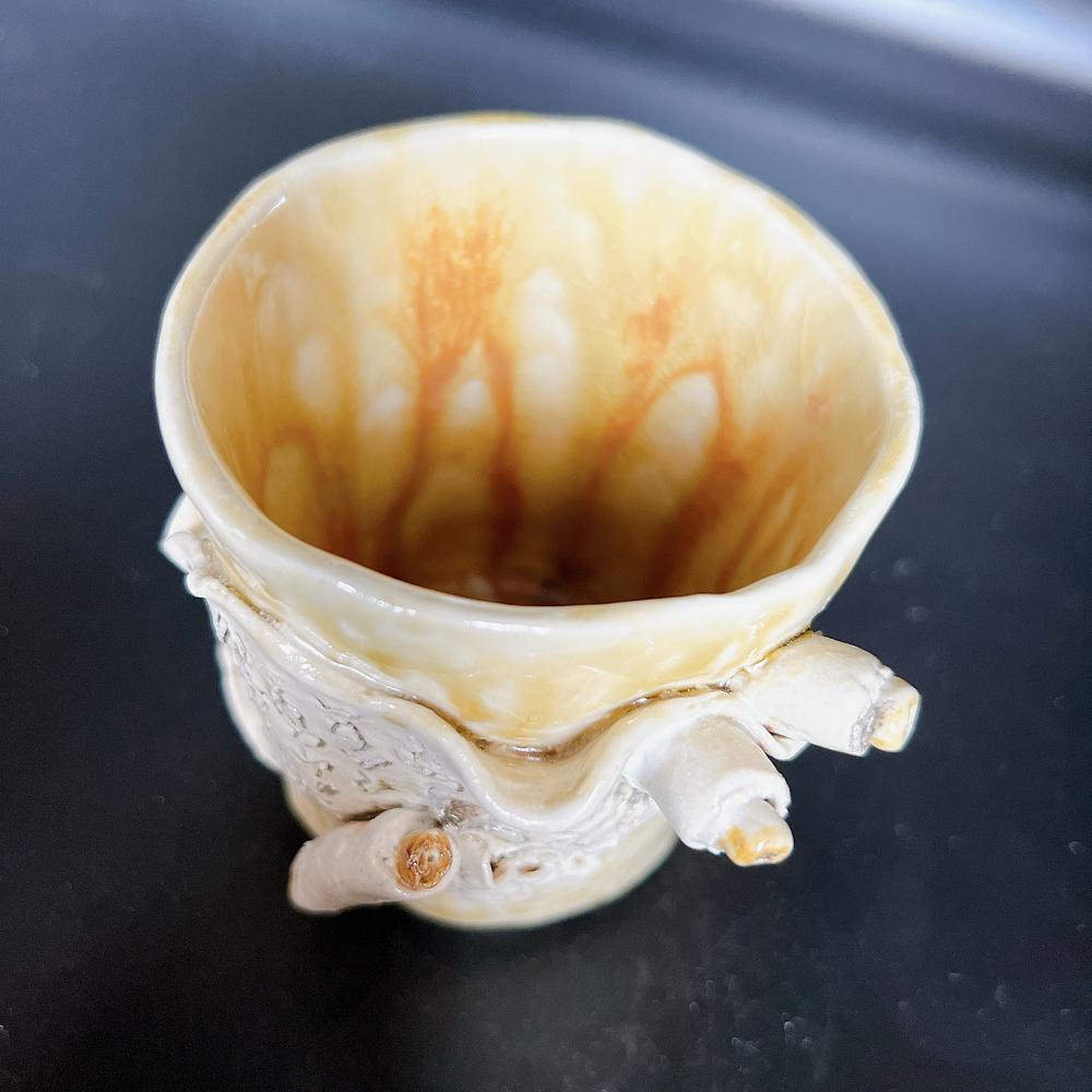 経凛々の湯呑み 妖怪陶器 by ガラダ堂 | JAPAN HANDMADE Auction