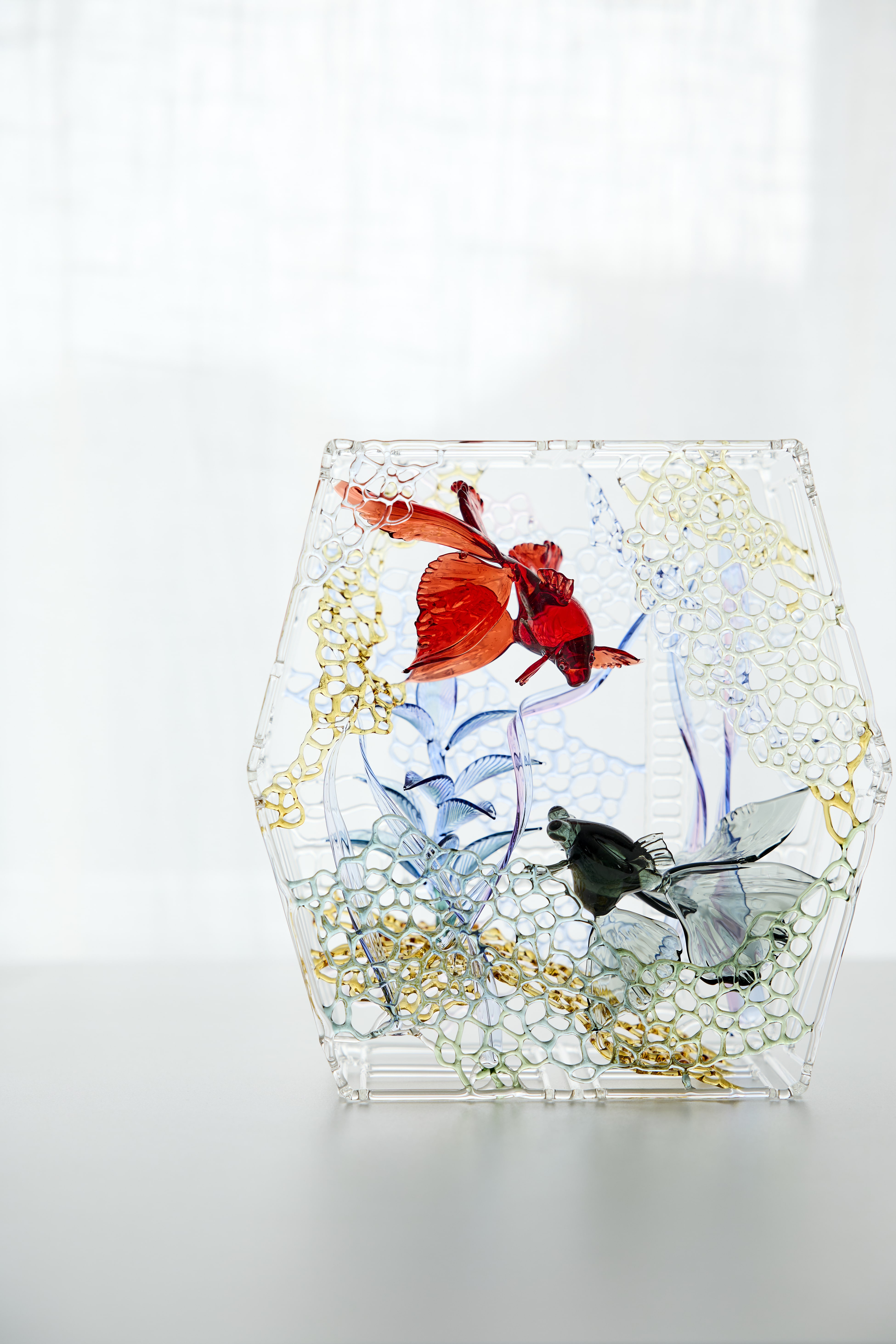 ぐり工房✖︎色華硝子 虹のガラスペン | iroka glass studio