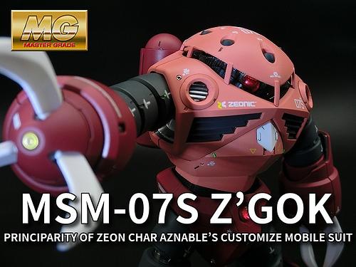 MG 1/100 MSM-07S シャア専用ズゴック【塗装済完成品】 by のぶ工房 | JAPAN MODELER'S Auction