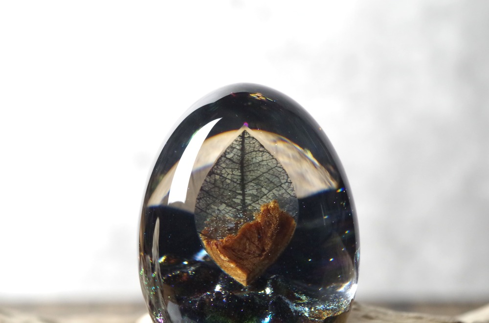 龍の秘宝－ドラゴンエッグ～葉脈の石～』 | m.a.wood Handmade products