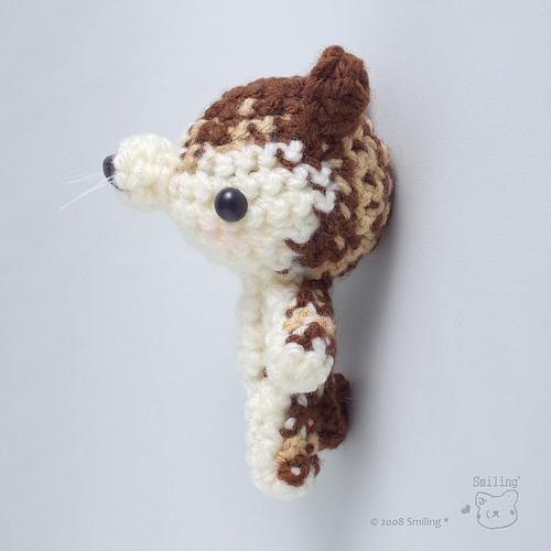 あみぐるみ・キジトラ白猫さん ♡ by Smiling * | JAPAN HANDMADE Auction