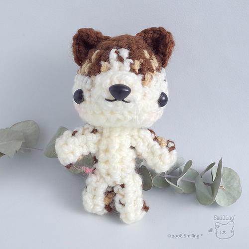 あみぐるみ・キジトラ白猫さん ♡ by Smiling * | JAPAN HANDMADE Auction
