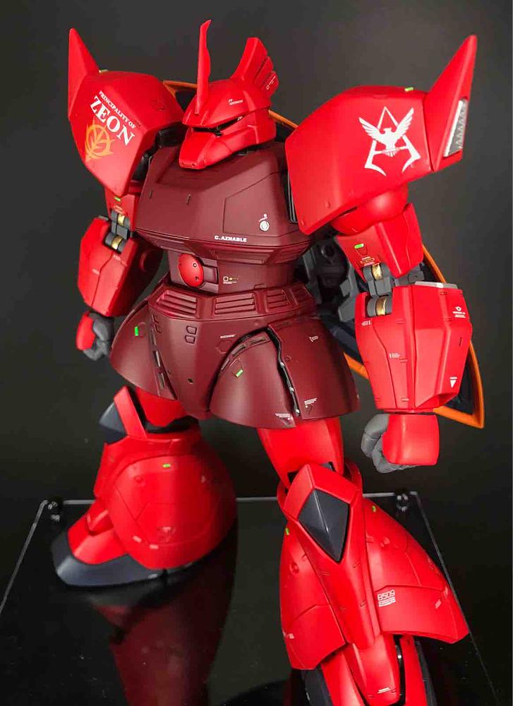 MG 1/100 シャア専用ゲルググ by モルガナ | JAPAN MODELER'S